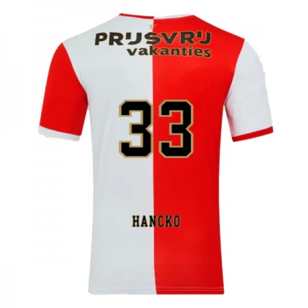 Jalkapallo Pelipaidat/Peliasut Feyenoord Rotterdam Hancko 33 Kotipelipaita 2025-26
